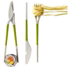 Three in One Chopstick (knife, fork and chopstick)